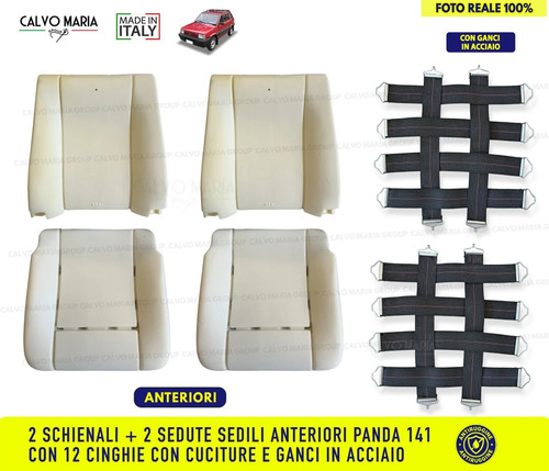 Sedili fiat panda 141 - sedili,