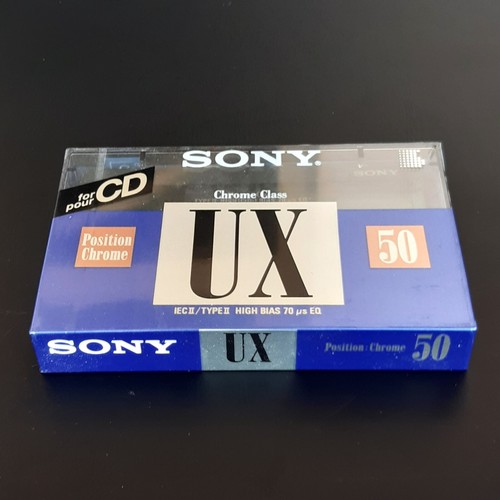 Audio cassetta sony - sony, ux