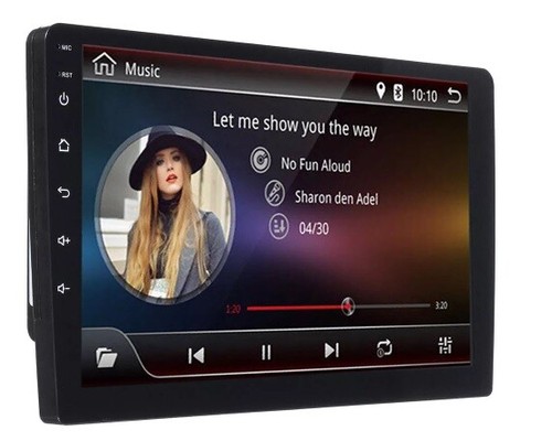 Stereo con monitor din - con,
