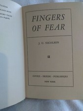 Horror Classic J.U. Nicolson