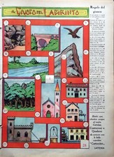 Vecchio gioco dell oca di - ,