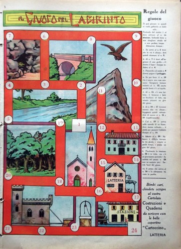 Vecchio gioco dell oca di - gioco,