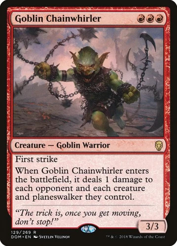 Goblin chainwhirler - goblin,
