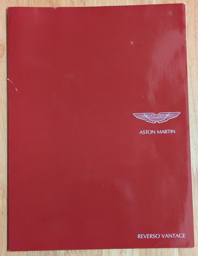 Brochure depliant aston martin - brochure,
