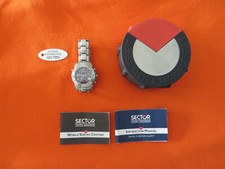 orologio SECTOR 450 CHRONO ALARM  SAPPHIRE CRYSTAL SWISS MADE - uomo