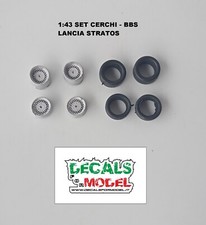 1:43 SET 4 CERCHI LANCIA