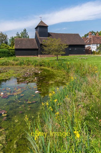 Photo 12x8 buckland pond - photo,