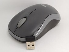 LOGITECH M185 Mouse Wireless USB PC Laptop black grey