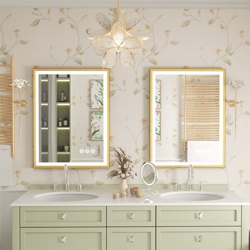 Specchio oro bagno - ,