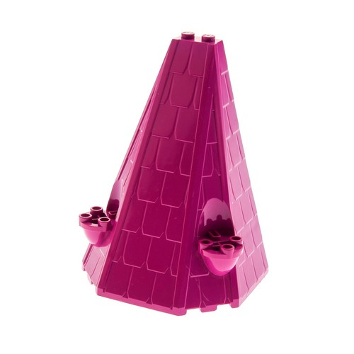Lego torre tetto - tetto, rosa