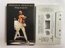 Freddie Mercury – Living On My Own cassette audio tape C132