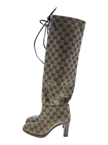 Gucci stivali tacco lungo - stivali, gg