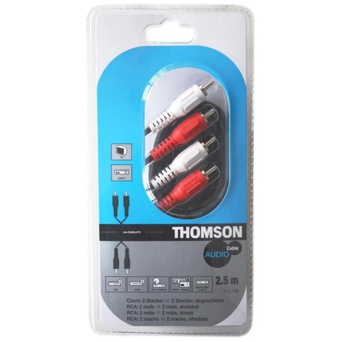 Cavo audio thomson - thomson, 2,5m