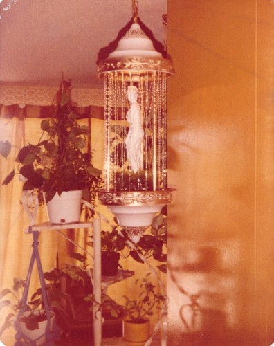 Lampada pioggia olio retrò