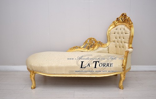 Dormeuse barocco foglia - dormeuse,