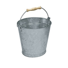 Secchio zincato 15 lt Ø 30 x
