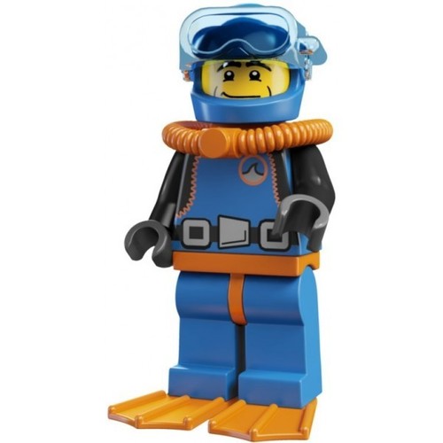 Lego minifigure serie da - serie, 1