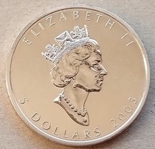 CANADA - 5 Dollari 2003