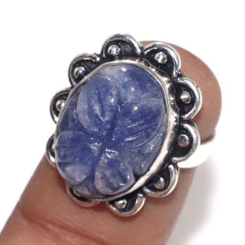 Anello zaffiro simulato