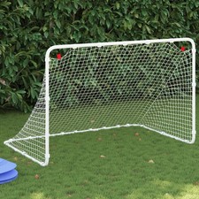 Porta da calcio bianca