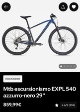 Rockrider EXPL 540 come nuova