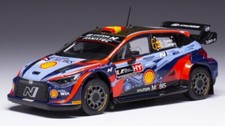 Modellino auto scala 1:43 Ixo HYUNDAI i20 ACROPOLIS RALLY 2022 SORDO CARRERA ...