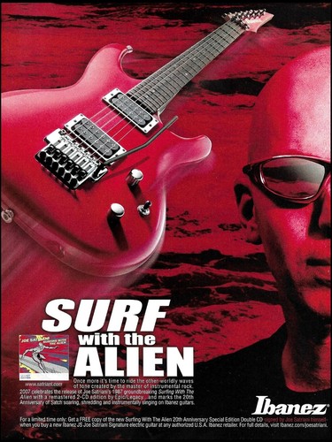 Joe satriani signature ibanez - joe,