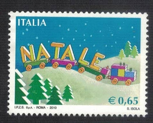 Natale trenino giocattolo - trenino,