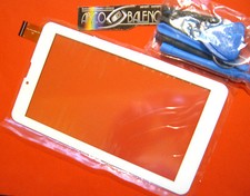 P1 TOUCH SCREEN + VETRO PER MAJESTIC TAB 176 3G BIANCO DISPLAY+ATTREZZI TABLET