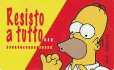 A4 - Promo Card The Simpsons Matt Groening - HOMER