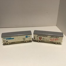 2x Lima HO Interfrigo Refrigerator Van- Spatenbrau Munchen Models