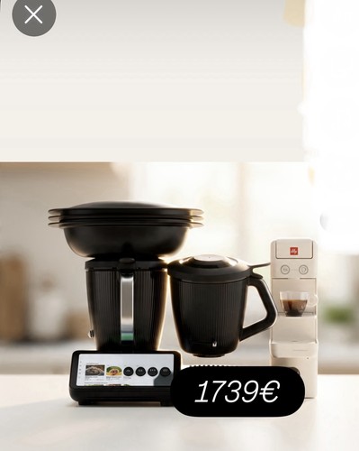 Bimby tm7 nero con - nero, display