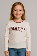 MAGLIA RAGAZZA STAMPA LUREZ