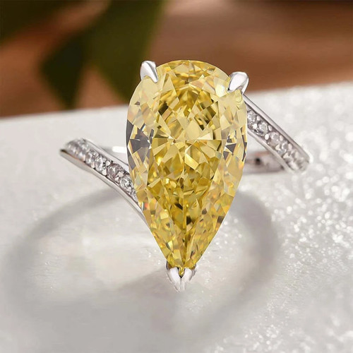 Anello lusso oro bianco - in,