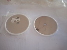 BERTOCCI  RICAMBIO  PLACCA TONDA ROTONDA P.SCOPINO PORTASCOPINO CROMO