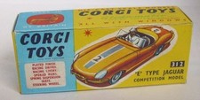 Repro Box Corgi n.312 Jaguar Tipo E Competizione
