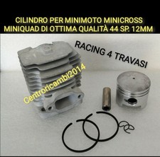 CILINDRO Per MiniMoto MiniCross MiniQuad    di ottima qualità 44D. SP.12 RACING 