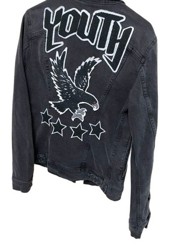 Giacca denim unisex casual