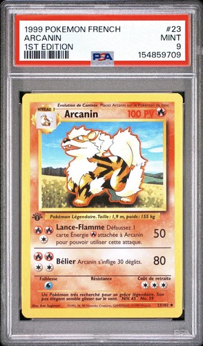 1999 pokemon french - 1999, 1st
