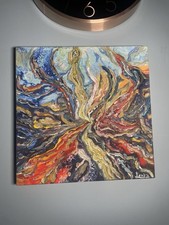 Arte astratta dettagli oro 30