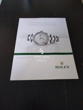 ROLEX OYSTER PERPETUAL SKY DWELLER ORO BIANCO WATCH VINTAGE AD