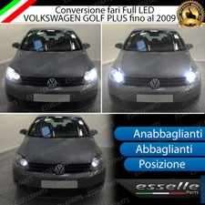 KIT FARI FULL LED VW GOLF PLUS ANABBAGLIANTI ABBAGLIANTI POSIZIONE LED CANBUS