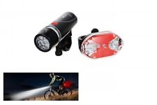 LUCI BICICLETTA FANALE POSTERIORE LUCE ANTERIORE ILLUMINAZIONE LED BICI