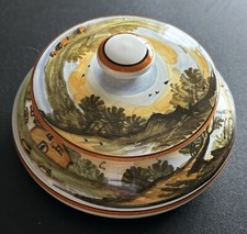 Ceramica Castelli De Fabritiis - Scatola portagioie - decoro Paesaggio 700