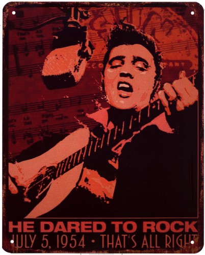 Targa latta elvis - latta,