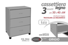 CASSETTIERA COMODINO MODERNO 3