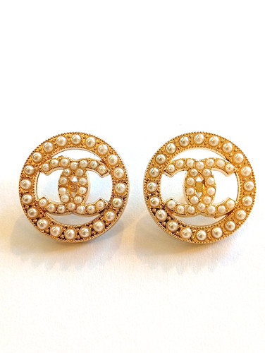 Set bottoni 21mm chanel - bottoni, cc