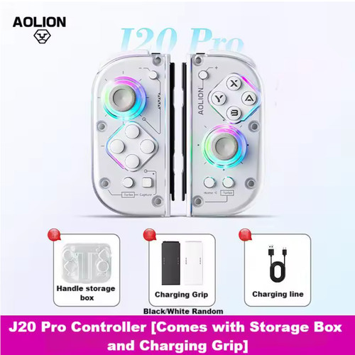 Joycon wireless aolion white - joycon,