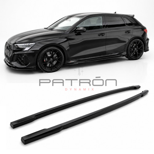 Gonna laterale rs3 - 8y, nero