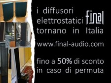 Final Audio: permuta diffusori